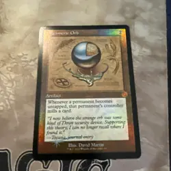 Mesmeric Orb (Schematic) The Brothers' War: Retro Frame Artifacts Foil - Image 1