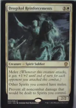 Drogskol Reinforcements - Commander: Innistrad: Crimson Vow: #5 Nm C252 - Image 1