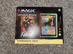 MTG Universes Beyond: Fallout Scrappy Survivors Commander Deck - NEW SEALED - Image 1