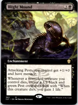 Blight Mound (Extended Art) Commander 2021, 363 NM - Image 1