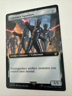 Cybermen Squadron (Extended Art) Universes Beyond: Doctor Who Regular - Image 3