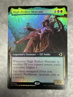High Perfect Morcant (Extended Art) Lorwyn Eclipsed Foil MTG ECL - Image 1