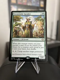 Formidable Speaker Lorwyn Eclipsed Regular - MTG Magic The Gathering - #176 - NM - Image 1