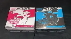 Pokemon Black Bolt & White Flare Elite Trainer Box ETB Set of 2 New Sealed - Image 1