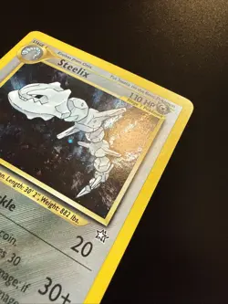 Steelix 15/111 Neo Genesis 2000 Holo Rare WOTC Pokemon - Image 3