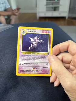 Pokemon Haunter Holo Fossil 6/62 RARE 1999 Wizards - Image 3