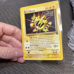 Vintage pokemon Electabuzz movie Promo #2 Wizards - Image 1