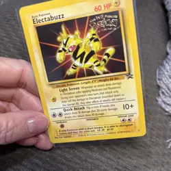 Vintage pokemon Electabuzz movie Promo #2 Wizards - Image 3