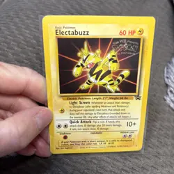 Vintage pokemon Electabuzz movie Promo #2 Wizards - Image 4