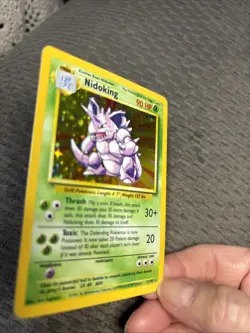 Pokemon NIDOKING Holo 11/102 Rare Wizards 1999 - Image 3