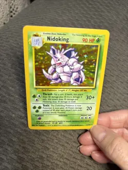 Pokemon NIDOKING Holo 11/102 Rare Wizards 1999 - Image 4