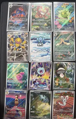 Pokemon TCG Black Bolt/White Flare Lot Of 12! Illustration Rares English - Image 1