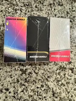 3 Pokemon TCG Booster Bundles-Prismatic Evolutions-Phantasmal Flames-White Flare - Image 3