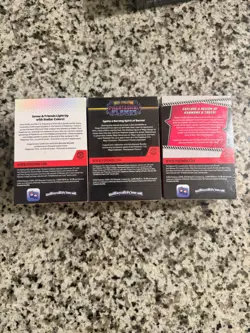 3 Pokemon TCG Booster Bundles-Prismatic Evolutions-Phantasmal Flames-White Flare - Image 4