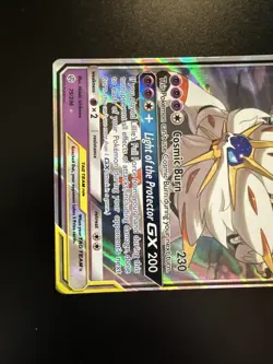 Sun & Moon Cosmic Eclipse Solgaleo & Lunala Tag Team Gx Pokemon - Image 5