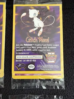 Pokemon The First Movie DRAGONITE MEWTWO ELECTABUZZ PIKACHU WB Promo 1999 Sealed - Image 3