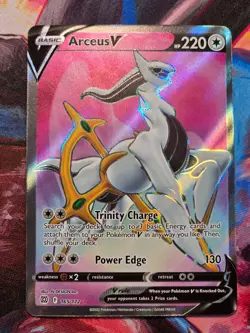 Pokemon Arceus v Brilliant Stars Holo Ultra Rare Card 165 /172 Full Art EN - Image 1