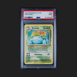 2023 Pokemon CLV EN 003 Venusaur - PSA 9 - Image 1