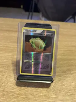 Dome Fossil - 89/100 - Common - Reverse Holo LP, English Pokemon Majestic Dawn - Image 1