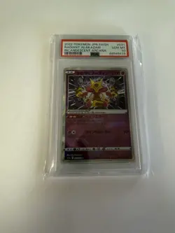 PSA10 Pokemon RADIANT ALAKAZAM 031/068 INCANDESCENT ARCANA s11a Japanese 2022 - Image 1