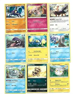 LOT OF 33 POKEMON CARS 149 SERIES (2017) LOT 2 - Image 1