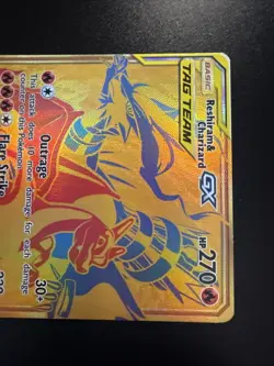 Reshiram & Charizard GX SM247 Sm Holo Pokemon - Image 4