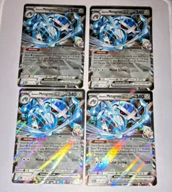 Steven’s Metagross ex 145/182 Playset 4x – NM – I Regulation – Pokemon TCG - Image 1