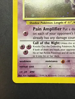 Sabrina’s Gengar HOLO RARE 14/132 Gym Heroes VINTAGE 2000 Pokemon Swirl!! - Image 5