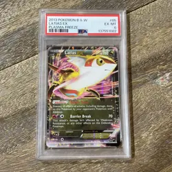 Pokemon 2013 B & W Plasma Freeze LATIAS EX #85 PSA 6 - Image 1