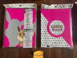 *NEW* ULTRA PRO Pokemon 9 pocket PINK EEVEE " PRO " binder, album. Holds 360 - Image 2