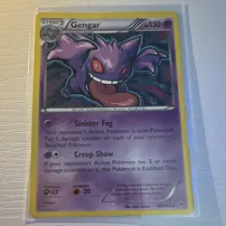 Pokemon Gengar 60/162 Deck Exclusives Rare Regular Stage 2 Exclusive 130 HP - Image 1