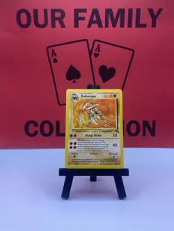 Kabutops 24/62 Fossil WOTC Pokemon TCG Regular Rare 1999 MP - Image 1