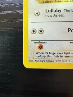 Jigglypuff 77/130 Common Base Set 2 Pokemon - Image 4