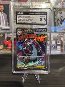Pokemon Mega Charizard X EX 2025 Holo Super Rare M2: Inferno X 094/080 - Image 1
