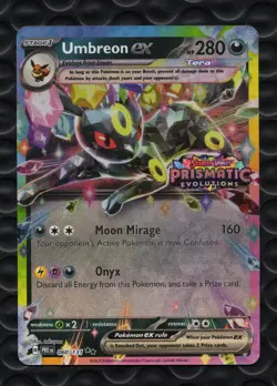 Pokemon Umbreon EX 060/131 Prismatic Evolutions Stamped Surprise Box Promo- NM - Image 1