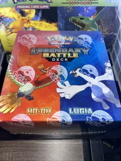 Lugia Ho-oh Legendary Battle Deck Pokemon TCG New/Factory Sealed Display Case - Image 1