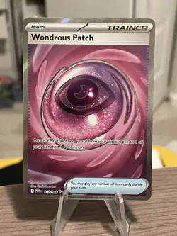 Pokemon Wondrous Patch 117/088 Perfect Order Trainer Item Full Art Ultra Rare NM - Image 1