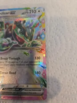 Pokemon TCG Cyclizar EX 159/191 Surging Sparks Double Rare - Image 2