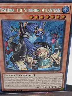 Konami Yu-Gi-Oh! Poseidra the Storming Atlantean SUDA-EN016 1st Edition Effect - Image 4