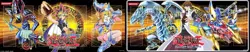 Yugioh Dark Magician Girl* + Blue-Eyes* white* Dragon * Playmat Mouse Pad Mat - Image 2