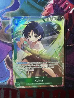 Kuina One Piece TCG OP12-026 Best Selection Vol. 5 English Alt Promo - Image 1
