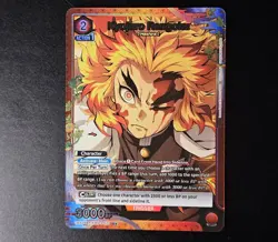 Union Arena Demon Slayer Kyojuro Rengoku (071) (U*) Foil UEX05BT/KMY-3-071 - Image 1