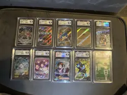 Pokemon Graded Bundle Of Ten Cards - Image 1
