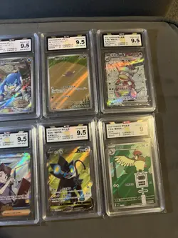 Pokemon Graded Bundle Of Ten Cards - Image 4