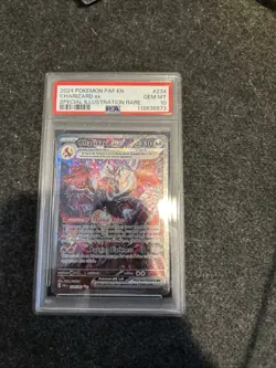 Pokemon TCG Charizard EX Special Illustration Rare Card 234/091 SV Paldean Fates - Image 3