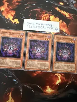 3x The Dark - Hex-Sealed Fusion Playset Mixed Sets/Edition/Rarity YuGiOh! Cards - Image 1