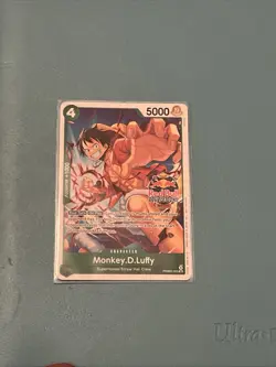 Monkey.D.Luffy (Red Bull Double Don!!) PRB02-005 One Piece Promotion Cards - Image 1