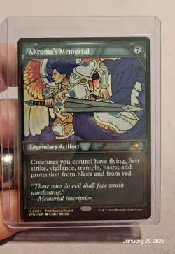 🔥 MTG - Akromas Memorial - Showcase FDN SPG Special Guests Mythic #081 NM/M 🔥 - Image 1