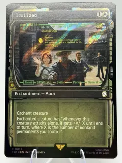 Idolized SURGE FOIL Universes Beyond: Fallout PIP MTG NM 0855 - Image 1