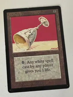 Magic the Gathering MTG Beta Ivory Cup LP- (Beta Bob) - Image 1